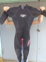 Neoprene swimming, surfing, diving overalls long sleeves long legs 3 mm thick long ribbon zipper flawless