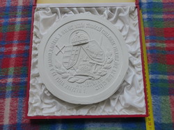 A large model of medal plaster - a rarity!