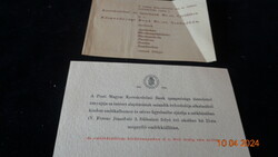 The Hungarian district of Pest. 2 bank publications