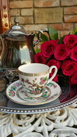 English indian tree tea cup and saucer