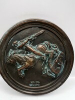 Archangel Gabriel copper alloy Armenian distal, 15 cm. 5073