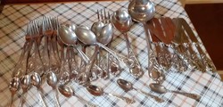 38 pieces of retro, Italian silver-plated cutlery