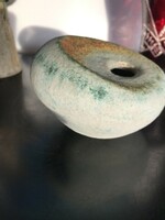 Ágoston Simó: earth-colored pebble vase (5.) - (20/E2 - m103)
