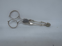 English silver sugar tongs, second half of the 18th century