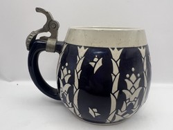 German art deco ceramic jug, size 12 x 10 cm. 5096