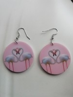 Flawless pink earrings