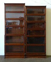 1R265 old hinged lingel bookcase 2 pieces