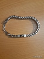 Sector energy silver bracelet