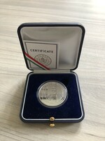 Silver 15,000 HUF commemorative coin issued on the occasion of Ferenc Deák's 220th birthday