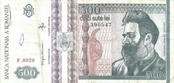 500 lei 1992 Románia 3.