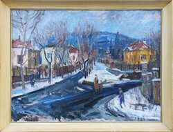 Imre Somogyi / Buda landscape in winter
