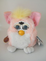 Retro pink furby baby from 1999