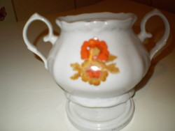Alba julia floral lined porcelain sugar bowl flawless