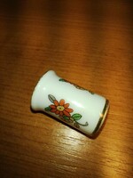 Antik porcelán kendőgyűrű