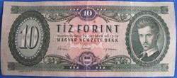 10 Ft 1922, 10 forint 1962 A  sorozat