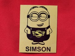 Simson minions / minions refrigerator magnet