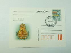 Stamp postcard - 1994. International Customs Day; coat of arms, royal tax guard, first day