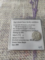 Egri commemorative denarius