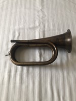 Retro brass trumpet