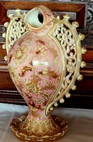 Zsolnay rózsaszín perzsa dísztárgy