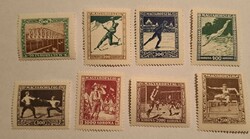 1925. Sport* folding series. Personal delivery Budapest xv. District.