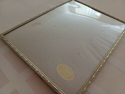 Large Danish ml metal photo frame from the 70s