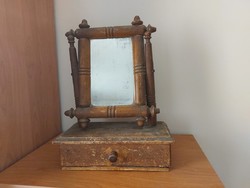 (K) shaving mirror with box