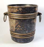 Antique/vintage elegant silver-plated champagne bucket