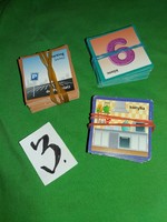 Retro memory cards of different makes and themes in a pack of 4 decks, 2 as shown in the pictures