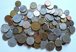Mixed foreign coins 165 pcs