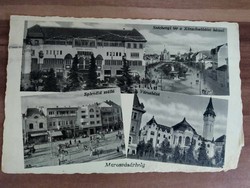 Antik képeslap, Erdély, Marosvásárhely, bélyegezve:1943