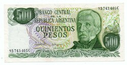 500 Argentine pesos