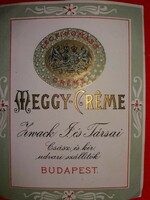 Antique - cc.1920. Zwack - cherry creme liqueur label - extremely rare, piece in nice condition according to pictures