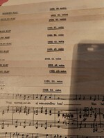 Old sheet music 1932-1933
