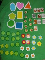 Creative cardboard / hard paper board game pieces to make up for gaps in good condition as shown in the pictures