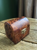 Olive wood jewelry box