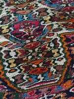 Szenneh kilim szőnyeg, szőttes, torontáli jellegű kézi szövés