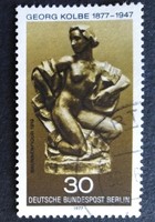 BB543p / Németország - Berlin 1977 Geoerg Kolbe bélyeg pecsételt