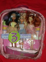 Eredeti Mattel Barbie Wee 3 Friends Miranda Stacie és Janet babák eredeti csomagolás a képek szerint