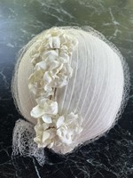 French style wedding hat from the 1960s