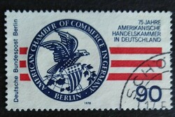 BB562p / Németország - Berlin 1978 Amerikai Kereskedelmi Kamara bélyeg pecsételt