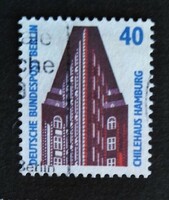 BB816p / Németország - Berlin 1988 Látványosságok IV. bélyeg pecsételt