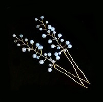 Jewelry-hair accessories, hair clips: wedding, bridal, casual hair accessories s-h-pin12aa 2pcs/set