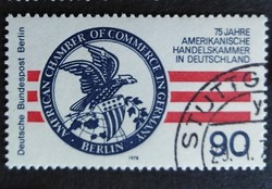 BB562p / Németország - Berlin 1978 Amerikai Kereskedelmi Kamara bélyeg pecsételt