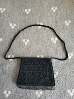 Occasional velvet bag from Ehorsi, richly decorated with pearls