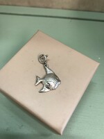 Small silver fish pendant