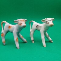 Retro quarry (drasche) porcelain boc figurines