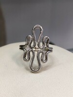 Ezüst design gyűrű