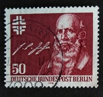 BB570p / Németország - Berlin 1978 Friedrich Ludwig Jan bélyeg pecsételt