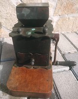 Antique poppy grinder